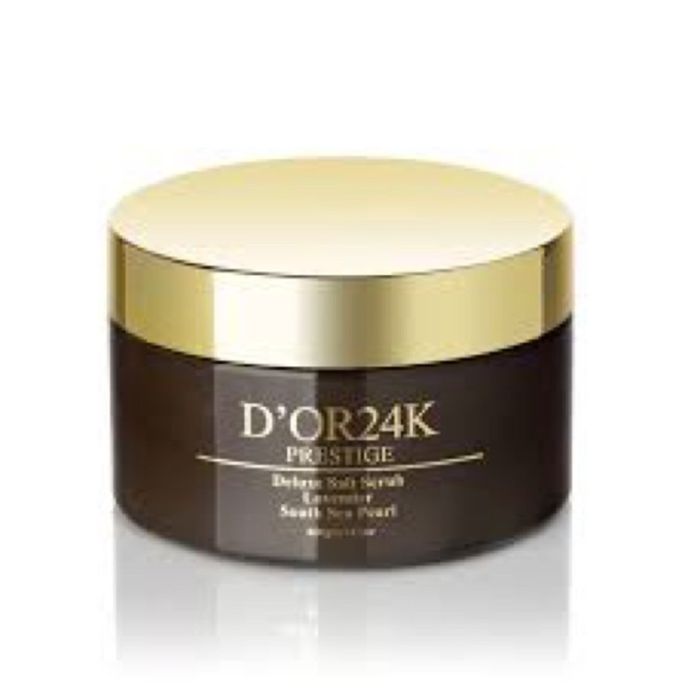 D'Or Skincare Prestige Exfoliating Body Scrub with Gold Lid - Picture 2 of 4